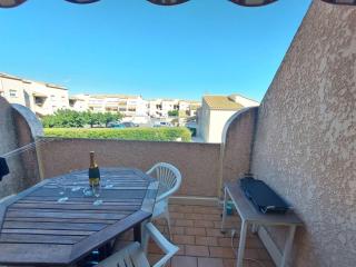 Studio Cabine avec Terrasse, Piscine et Parking Privé à Marseillan - FR-1-326-774 - Marseillan - 8