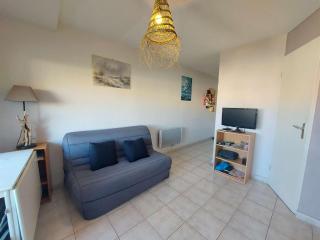 Studio Cabine avec Terrasse, Piscine et Parking Privé à Marseillan - FR-1-326-774 - Marseillan - 7