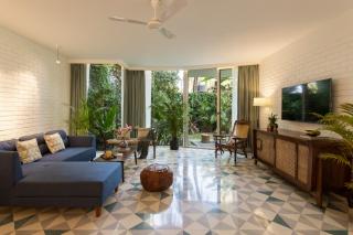 El Sereno 2 bhk stylish Apartments In Vagator with garden and pool - Chapora - 4
