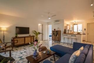 El Sereno 2 bhk stylish Apartments In Vagator with garden and pool - Chapora - 5