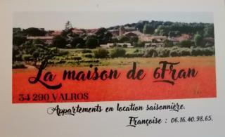La maison de 6Fran appartement 2 chaleureux et calme ambiance familiale - Valros - 3