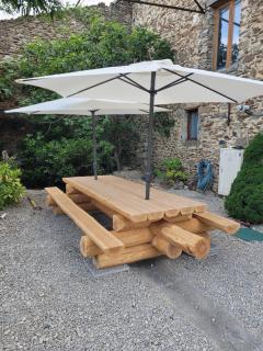 La Vieille Grange avec piscine et jardin - Prévinquières - 6