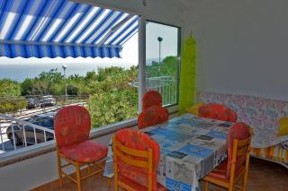 Cosy studio with a terrace and a sea view - Ravni - 9