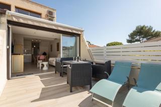 Villa Néréides Héliovillage, village naturiste, 45m2,chambre en rez de chaussée avec dressing - Cap d'Agde - 0