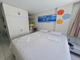 Lindo Estúdio vista mar com cama king - 9
