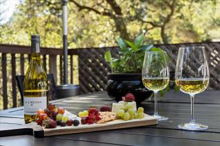 Guerneville Escape Redwoods Deck BBQ Fire table - Guerneville - 4