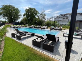 25h SPA-Residenz POOLs IN & OUT, private Garden & Beach - Neusiedl am See - 9
