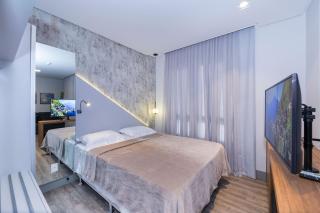 Aion 204 - Apto mono ambiente - 50 metros do mar! - 5