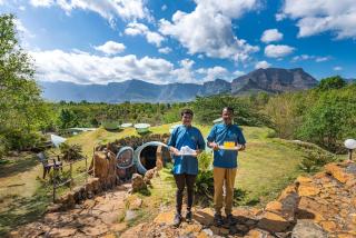 SaffronStays AsanjA Dragonfly - 3 BR India first earth sheltered home - 1