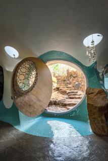 SaffronStays AsanjA Dragonfly, Murbad - hobbit inspired earth-shelter home with plunge pool - Murbād - 1