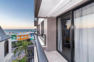 Aion 203 - Apto mono ambiente - 50 metros do mar! - 3