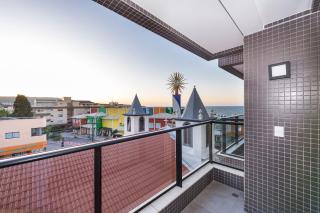 Aion 204 - Apto mono ambiente - 50 metros do mar! - 2