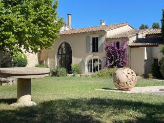 MAS MILLÉSIME - Chambre double - petit déjeuner - piscine - Mas du XVIIIème siècle proche Saint-Rémy-de-Provence - Mas blanc des Alpilles - 7