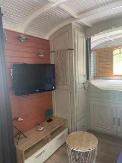 Roulotte en bois Sud France - 1