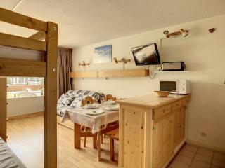 Studio au pied des pistes avec balcon sud, 4 couchages, bien équipé, La Croisette, Les Belleville - FR-1-344-1018 - 0