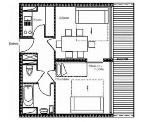 Appartement Lumineux 6 Pers. · Balcon Sud · Accès Direct aux Pistes · Garage en Option · La Croisette - FR-1-344-1017 - Les Menuires - 2