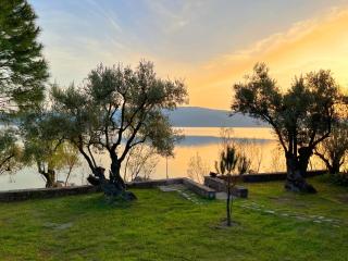 Seafront Traditional Stone House in Sunset Olive Grove - B - Alyfantá - 0