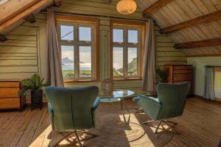 Feriehus med flott havutsikt ved Hauklandstranden - Leknes - 7