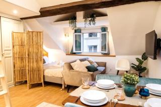 Spacious studio in Paris Hyper Center - Smart TV & WIFI - 4P - Parijs - 5