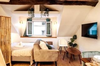 Spacious studio in Paris Hyper Center - Smart TV & WIFI - 4P - Parijs - 3