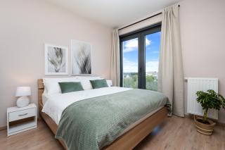SHS HOMES-LUXE HIGHRISE, 2 BEDROOMS, KITCHEN, FREE PARKING, STUNNING VIEW, LARGE TARRASSE, Workspace - Hasselt - 1