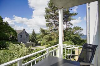 moderne Ferienwohnung mit Balkon, Meerblick - Ferienresidenz Zwei BoddenFeWo 1-2 - Lietzow - 4