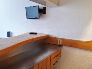 Studio lumineux au centre, balcon, proche pistes, wifi inclus - FR-1-346-420 - Arc 1800 - 8