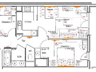 Appartement moderne au cœur de Courchevel Village, proche commerces et pistes, avec espace fitness. - FR-1-562-36 - Courchevel - 3