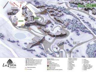 Studio central pour 4 pers., balcon, ski-in/ski-out et TV - FR-1-411-692 - 4