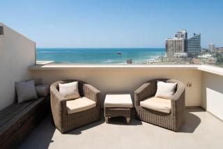 Sea front panoramic duplex roof-top - Herzlia - 9