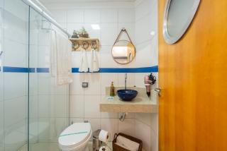 Lindo apartamento frente para praia, Wi-Fi - Santos - 6