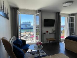 "L'ancre" Studio Perret Pleine vue mer - Le Havre - 9