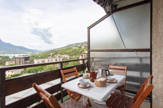 Le Mirador - Studio avec balcon Vue Lac et Montagnes - Embrun - 5