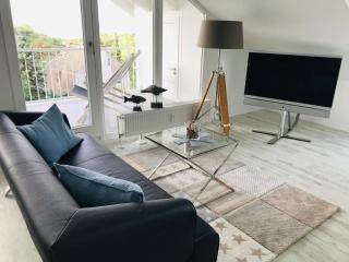 moderne Ferienwohnung mit Balkon, Meerblick - Ferienresidenz Zwei BoddenFeWo 1-5 - Lietzow - 5