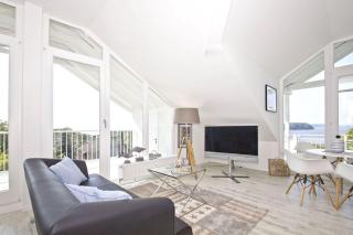 moderne Ferienwohnung mit Balkon, Meerblick - Ferienresidenz Zwei BoddenFeWo 1-5 - Lietzow - 4