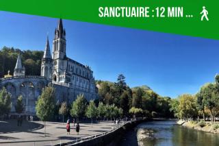 LOC TROTTEUR LE GRAPHITE T2 Grand confort Terrasse - Lourdes - 7
