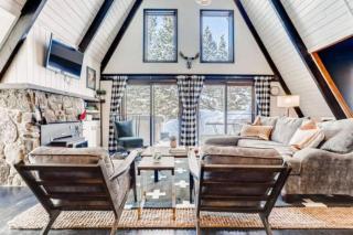 *Pink Moon Blue River* Retro A-Frame - 9