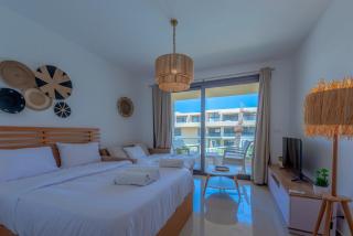 Boho-Chic Studio Apartment in G-Cribs, Pool View - Hurghada - 4