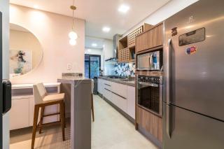 304 Bl 02 - WaldGarten Bombinhas - 50m do Mar e Frente Avenida - Condomínio de Alto Padrão - Piscina - Academia - Salão de jogos - 4