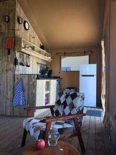 De Hazelaarshof Luxe glampingtent bij natuurgebied De Millingerwaard - Kekerdom - 8