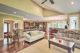 Waterfront Getaway with Fire Pit and Game Room! - 7