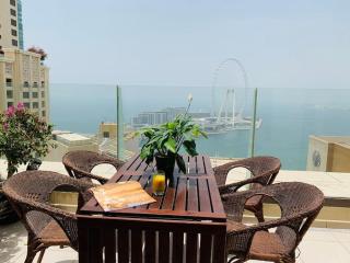 Full Sea View from a Big Terrace I 2 Bedrooms I JBR - Dubái - 0