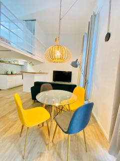 Duplex-Ceiling height 1,9m-Free private parking-Self check in !! Duplex climatisé-Hauteur sous plafond 1,9m-Parking privé gratuit-Arrivée autonome !! - 7