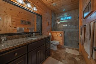 Awe-Inspiring Mountain View - Luxury Cabin with Epic Mountain Views, Hot Tub, Movie Room, Game Room, Library and More - Mineral Bluff - 1
