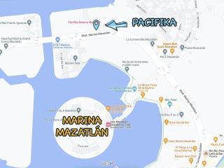 5010 depa Pacifika de lujo en Marina Mazatlán - 5