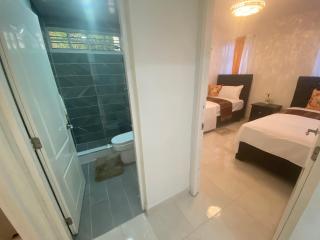 7 Santiago Minumental Area Lovely Specially 4 You - Cozy 3 bedrooms WIFI- Caribe tours - Colinas Mall and transportation 24 hours Apartment for 7 peoples - 1