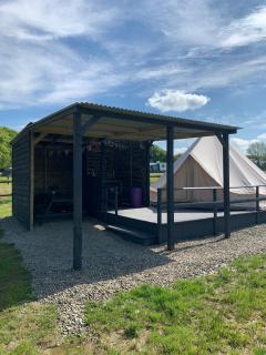 Bell tent 3 Glyncoch isaf farm - 0