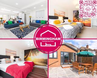 Stunning Solihull Long Stays - 4 Bedrooms with 7 Separate Beds, 2 Baths, Garden & Driveway by Birmingham Contractor Stays - Birmingham - 0