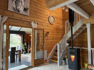 Chalet de charme avec sauna et piscine couverte, proche de Vichy, tout confort, animaux acceptés - FR-1-489-370 - Saint-Rémy-en-Rollat - 9