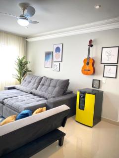 Apartamento Guarujá, Frente Mar, Pé na areia, moderno!!! - 9